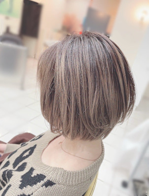 ハイトーンボブ/20代/30代/40代/50代