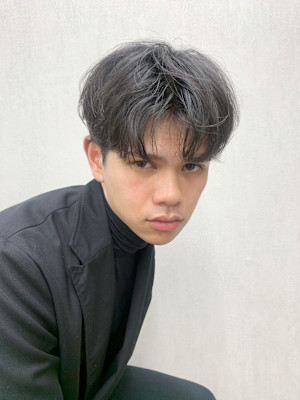 ほつれ前髪/ナチュラルマッシュ/色気ヘア