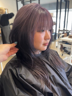 レイヤーカット/ハッシュカット/大名