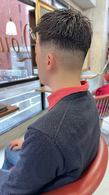 メンズ刈り上げ×スパイキー