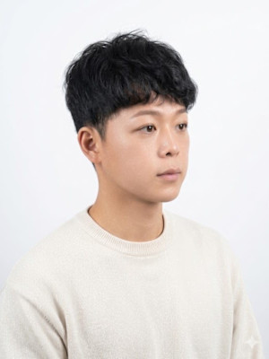 ツーブロックマッシュ