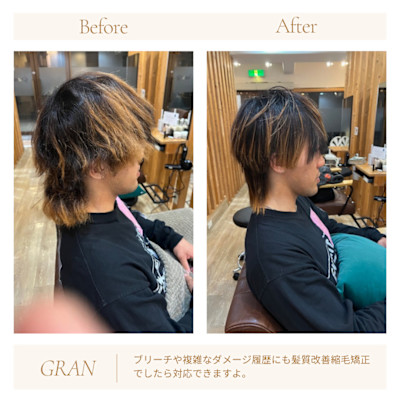 お客様髪質改善データ2007（ブリーチ縮毛矯正）