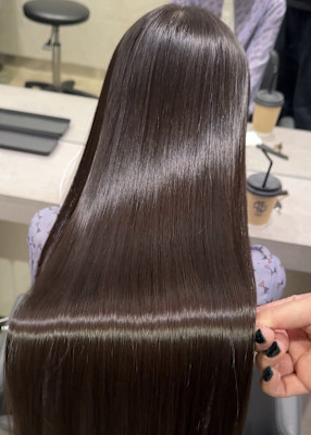 縮毛矯正 髪質改善