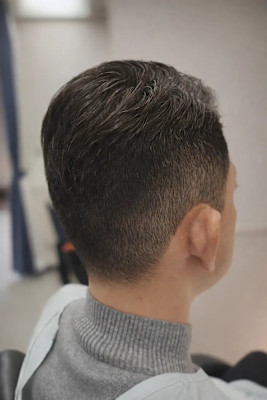 ナチュラルフェードショート