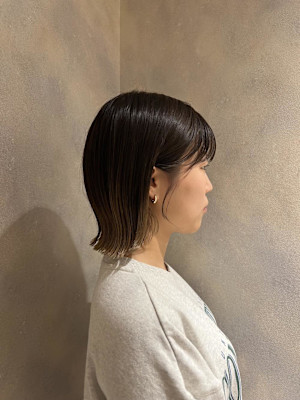 ボブ/切りっぱなしボブ/外はねボブ