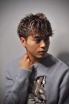 札幌メンズ×ゆるめスパイラルパーマ