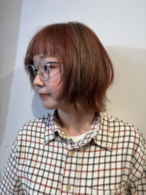 デザインカラー×ボブレイヤー