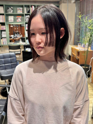 【デザイン◎】姫カット×ボブ