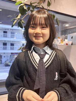 キッズカット/レイヤーボブ/大名