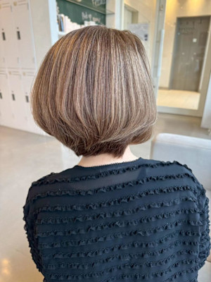 白髪ぼかしカラー