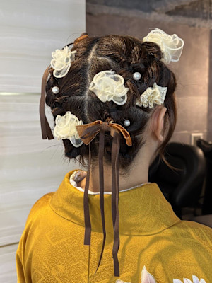 《鈴木茉奈》卒業式ヘア/ボブ/個性派セット/大宮