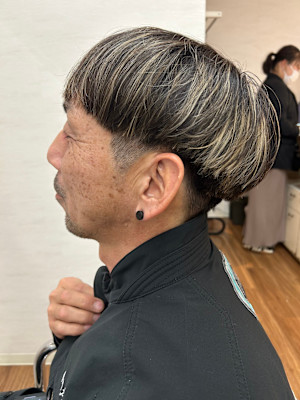 メンズマッシュルーム