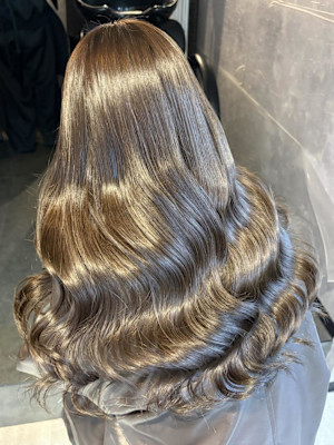 《鈴木茉奈》オリーブ/初カラー/ダブルカラー/大宮