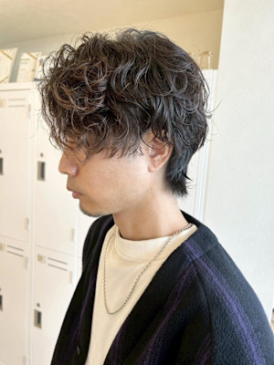 【メンズ】プードルパーマ