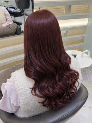 〇春カラー！チェリーピンクブラウンカラー