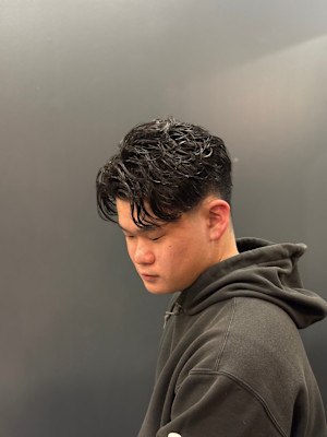 【ウェーブパーマ】