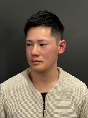 【ベリーショート】アップバングスタイル