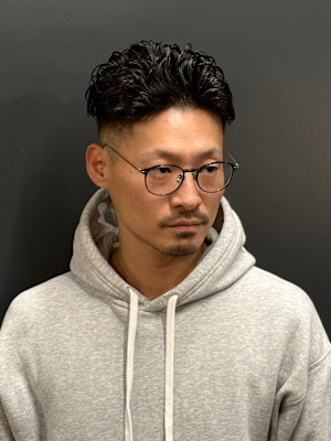 【極道パーマ】スキンフェード