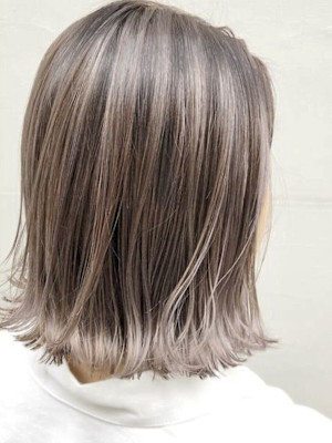 ミルクブラウン×ローライトカラー