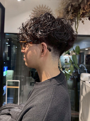 スパイラルパーマ/メンズパーマ/大名