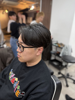 神田脩弥/毛流れセンターパート/大宮