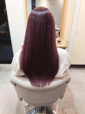 ヴァイオレットピンク/ロング/30代/大名