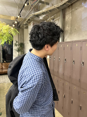 スパイキー×ピンパーマ