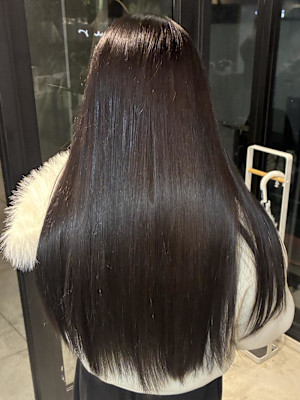 ダークブラウン/ロング/大名