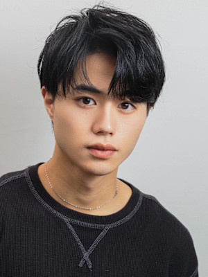 シースルーマッシュショート