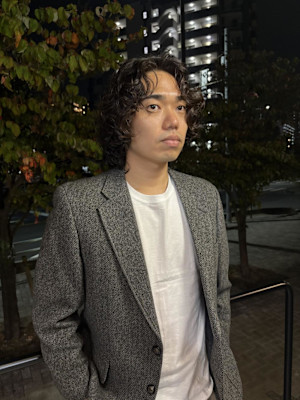 強めカール×ミディ