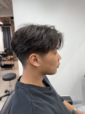 大宮/カット/短髪/毛流れ/センターパート