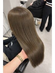 イノアカラーでオリーブベージュ