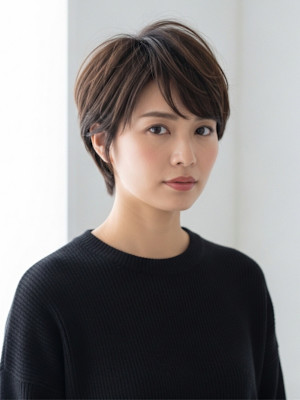 大人ショート[ショート/ボブ/白髪染め/白髪ぼかし/川越]