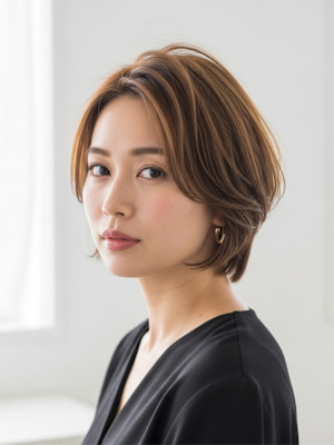 ＃ショートボブ