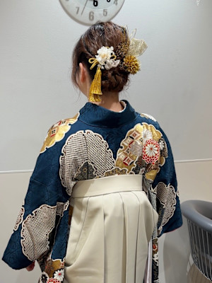 【藤沢ヘアセット】卒業式