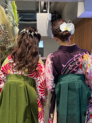 【藤沢ヘアセット】卒業式