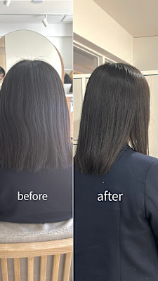 縮毛矯正/ストレート/艶髪