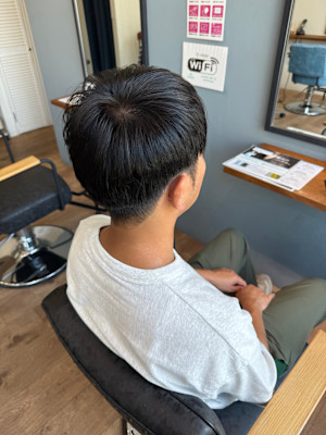 メンズカット/ナチュラルショート