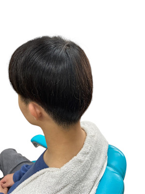 ナチュラルマッシュ／刈り上げすぎない軽めのツーブロック