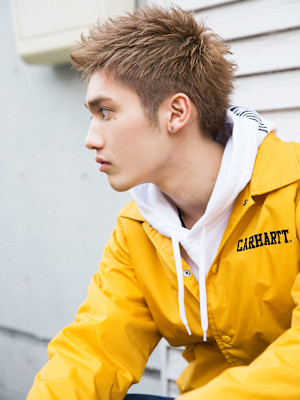 刈り上げツーブロックソフトモヒカン