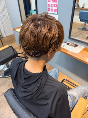 メンズカラー/ナチュラルブラウン×ショートスタイル