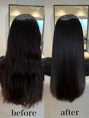 髪質改善/髪質改善トリートメント/髪質改善カラー/縮毛矯正/