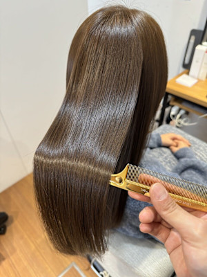 髪質改善/髪質改善トリートメント/髪質改善カラー/縮毛矯正/