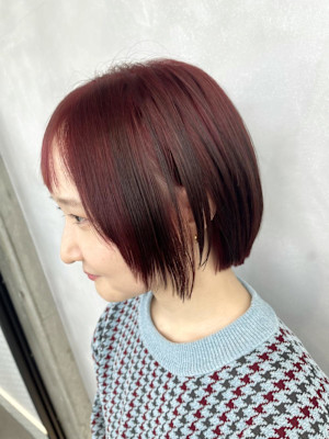 ブリーチなしダブルカラー/ラベンダーピンク