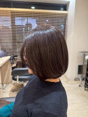 上品ショートボブ
