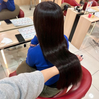 髪質改善ストレート