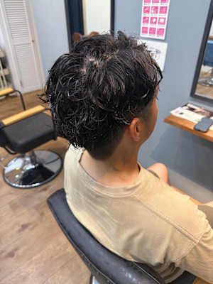 シークレットパーマ/ゆるふわショート