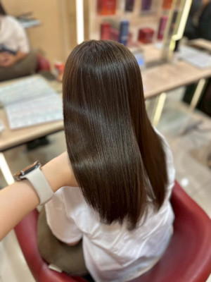 髪質改善ストレート