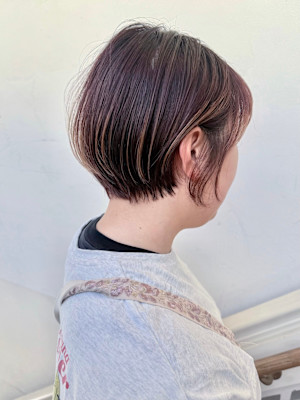 【morio成増 セリザワ】ショートボブ プレイングカラー