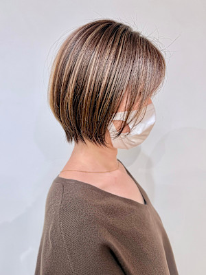 【morio成増 セリザワ】髪質改善 ショートボブ